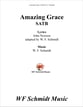 Amazing Grace SATB choral sheet music cover